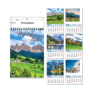 Calendar de perete Unicart Peisaje, A3
