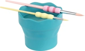 Cutie Apa Click-Go Turcoaz Faber-Castell - Img 3