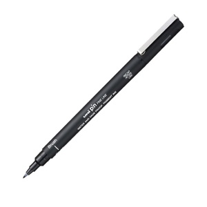 Liner Negru Brush (varf pensula), pe baza de apa