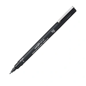 Liner Negru Brush (varf pensula), pe baza de apa