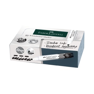 Marker Whiteboard vf Rotund Negru W20 Faber-Castell - Img 3