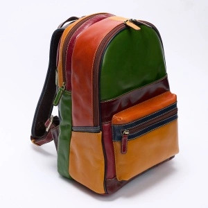 Rucsac Multicolor Cu Buzunare Aplicate - Img 2