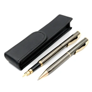 Set cadou stilou + pix + etui Cresco Classic grafit - Img 2