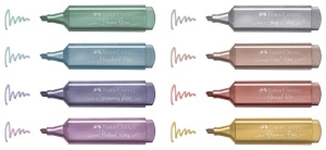 Textmarker Set 8 Metalizat 2024 Faber-Castell - Img 2