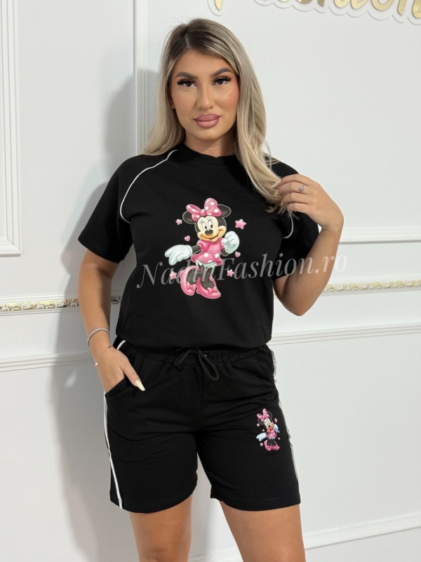 Compleu Scurt Cindy - Negru
