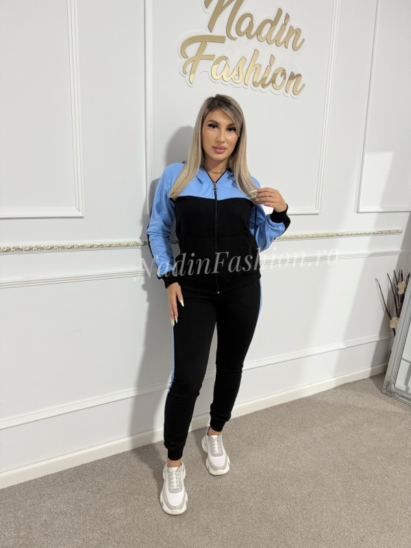 Trening LARA- Negru/Albastru deschis QWE