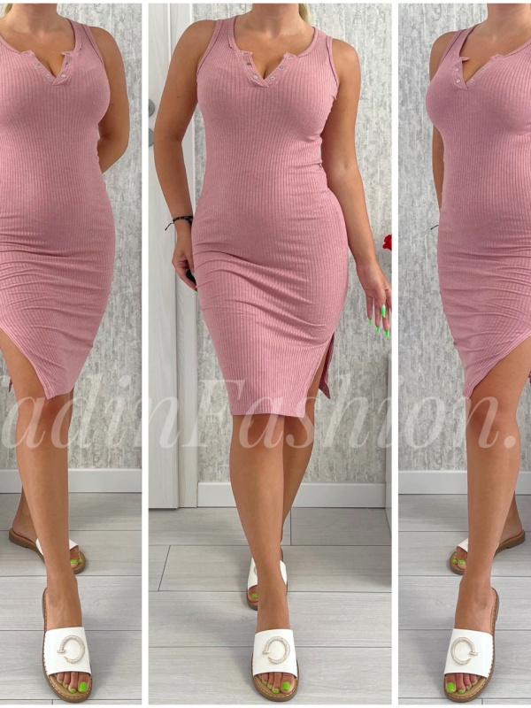 Rochie Dama de Zi CAPSE-Roz
