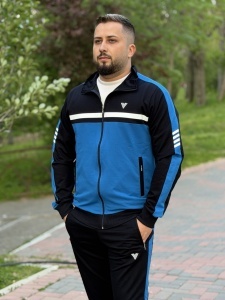 Trening Barbati ZHR - Negru/Albastru