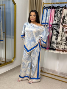 Compleu Dama LUX PANTERA - BABY BLUE