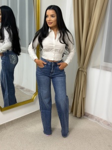 Pantaloni Denim- WIDELEG - V7 19298