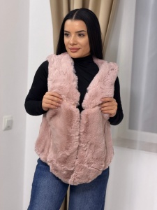 Vesta pufoasa - TEDY – Roz pal
