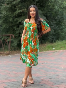 Rochie de Zi - H923 - Multicolor V2