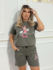 Compleu Scurt Cindy - Khaki