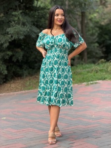 Rochie de Zi - H923 - Multicolor V4