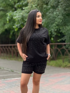 Compleu SCURT - SUMMER - Negru
