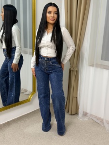 Pantaloni Denim- WIDELEG - V13 SL2650