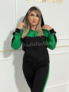 Trening LARA- Negru/Verde QWE