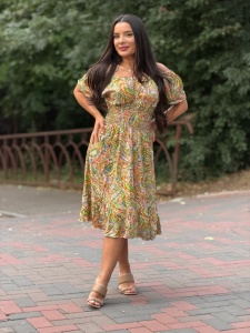 Rochie de Zi - H923 - Multicolor V3