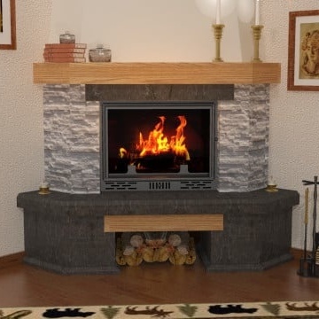 Șemineu rustic Cristian