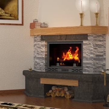 Șemineu rustic Cristian