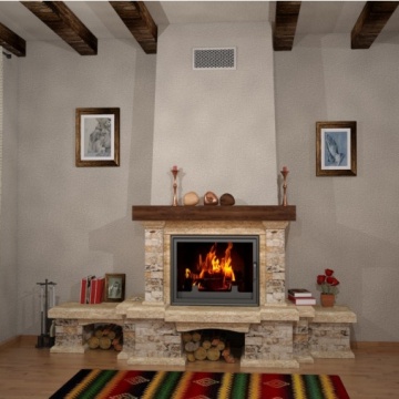 Semineu rustic Predeal