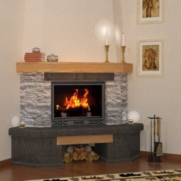 Șemineu rustic Cristian