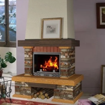 Semineu rustic Alba