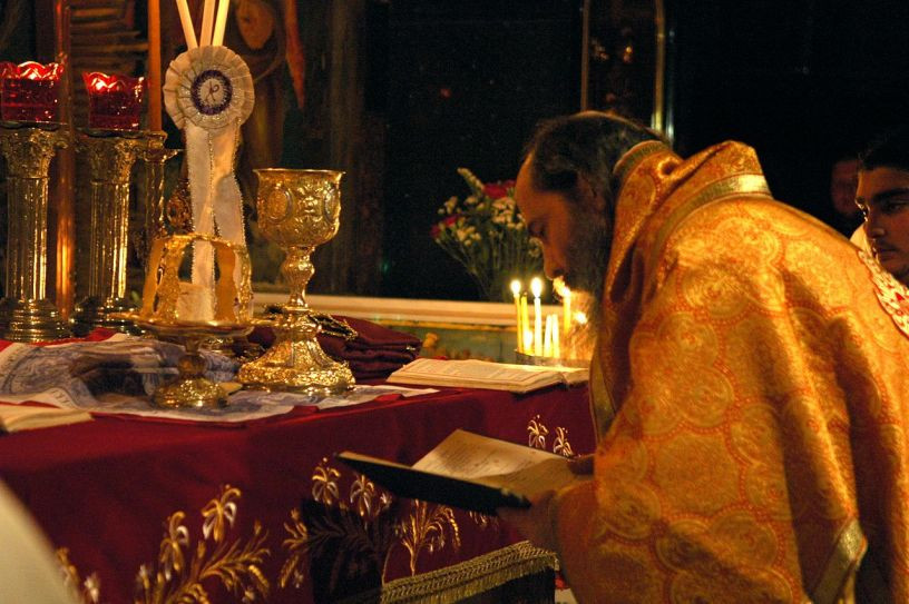 Un Înger la Dumnezeiasca Liturghie
