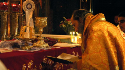 Un Înger la Dumnezeiasca Liturghie