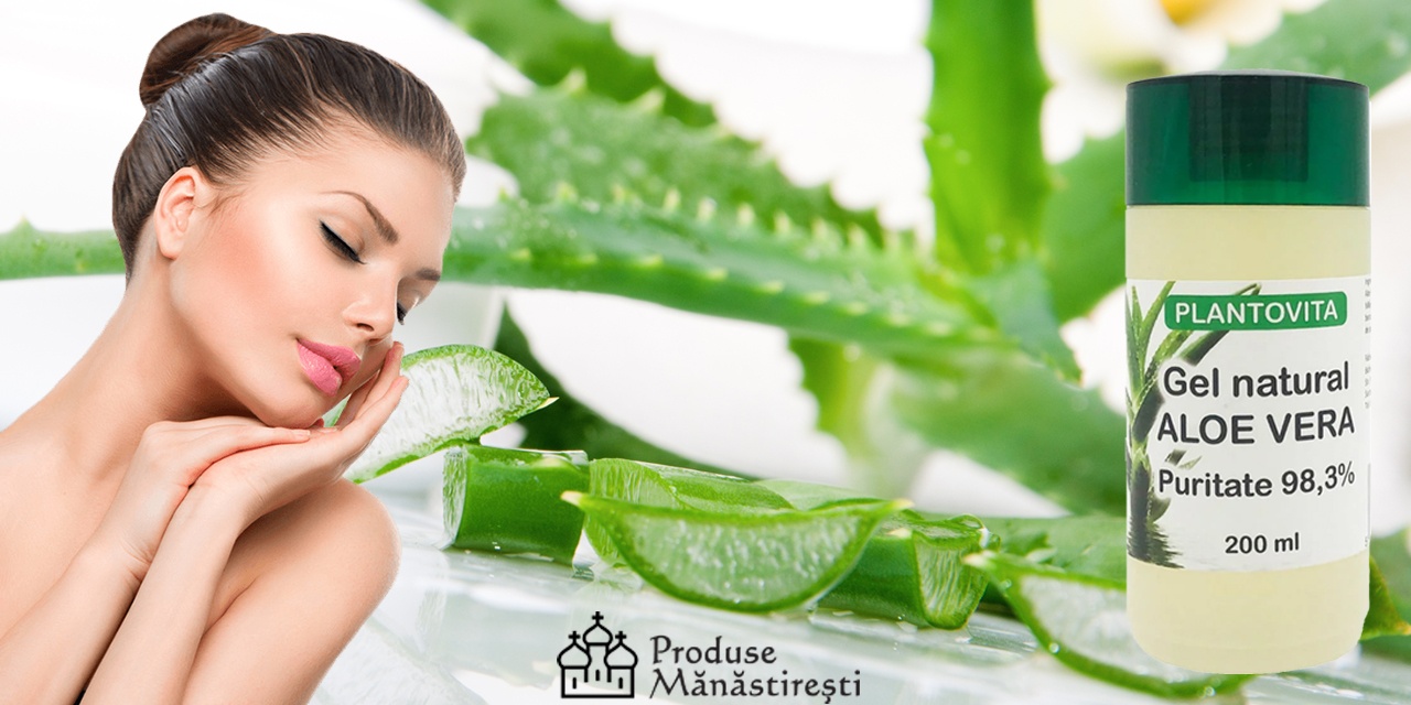Gel Natural cu Aloe Vera 98,3% – 200 ml