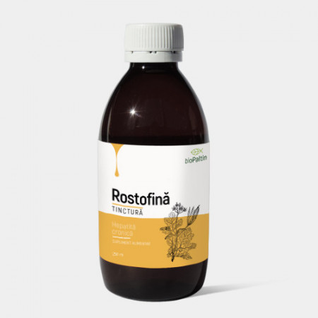 TINCTURA DE CATINA PENTRU HEPATITA CRONICA - ROSTOFINA, 100ml