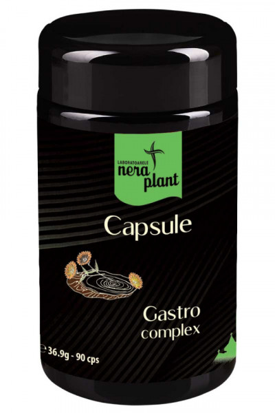 Capsule Nera Plant BIO Gastro-complex, 90 cps.