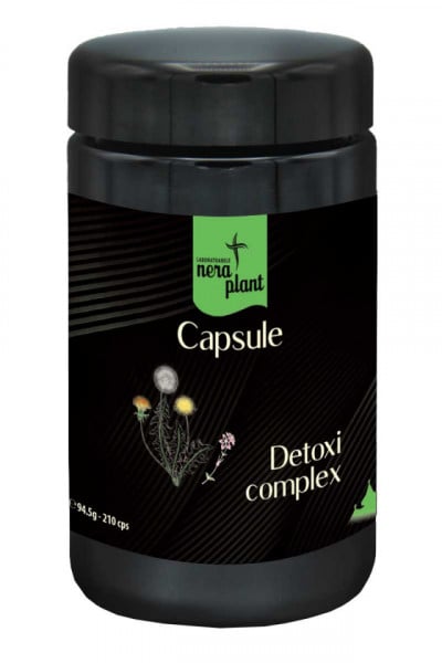 Capsule Nera Plant BIO Detoxi-complex, 210 capsule