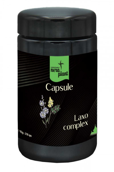 Capsule Nera Plant BIO Laxo-complex, 210 cps.