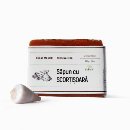Sapun natural scortisoara, 100g