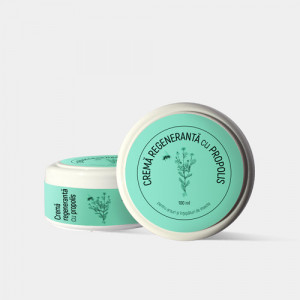 Cremă cu Propolis pentru Arsuri și Înțepături de Insecte – Regenerare Naturală, 100 ml