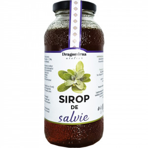 Sirop de salvie 250 ml - Atelier Dragomirna