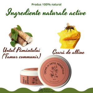 Ingrediente Crema cu Untul Pământului
