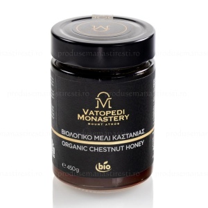 Miere Naturala de Castan, 450 gr | Manastirea Vatoped