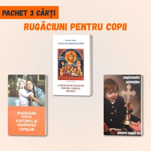 Pachet 3 carti rugaciuni pentru copii