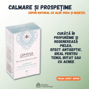 Beneficii Sapun aloe si musetel Ormylia