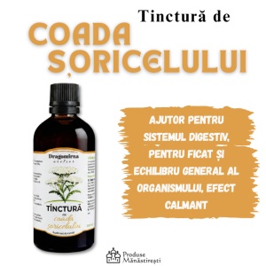 Tinctura de coada șoricelului, 100 ml | Mănăstirea Dragomirna