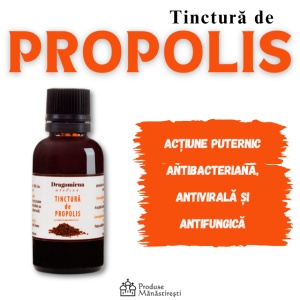 Tinctura de propolis, 30 ml | Mănăstirea Dragomirna