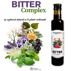 Bitter Complex 250 ml – Supliment natural pentru imunitate, digestie și detoxifiere | Mănăstirea Dragomirna