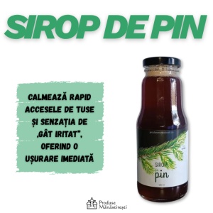 Sirop de Pin, 400 ml | Mănăstirea Paltin
