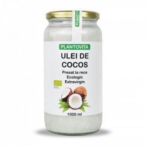 Ulei de cocos BIO presat la rece extravirgin 1000 ml 