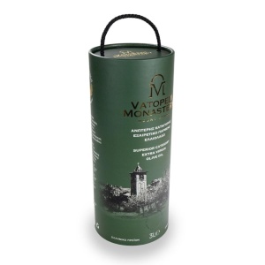 Ulei de masline extra virgin 3 Litri - Sfantul Munte Athos - Manastirea Vatoped - Img 2