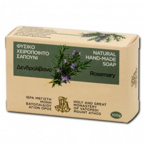 Sapun natural 100 gr - Rozmarin - Sfantul Munte Athos - Manastirea Vatoped