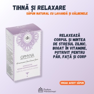 Beneficii Sapun lavanda si galbenele Ormylia