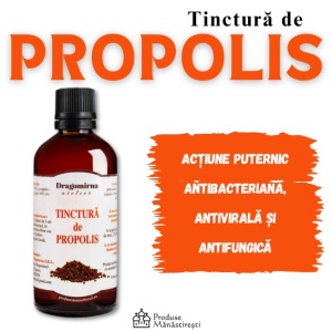 Tinctura de propolis - 100 ml | Mănăstirea Dragomirna